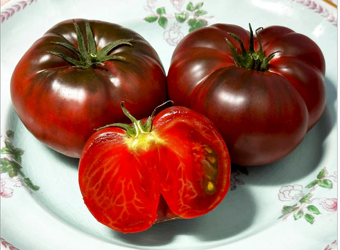 Black Krim Tomato Seeds – For 2025 Planting Purple Crimean Russian Smoky