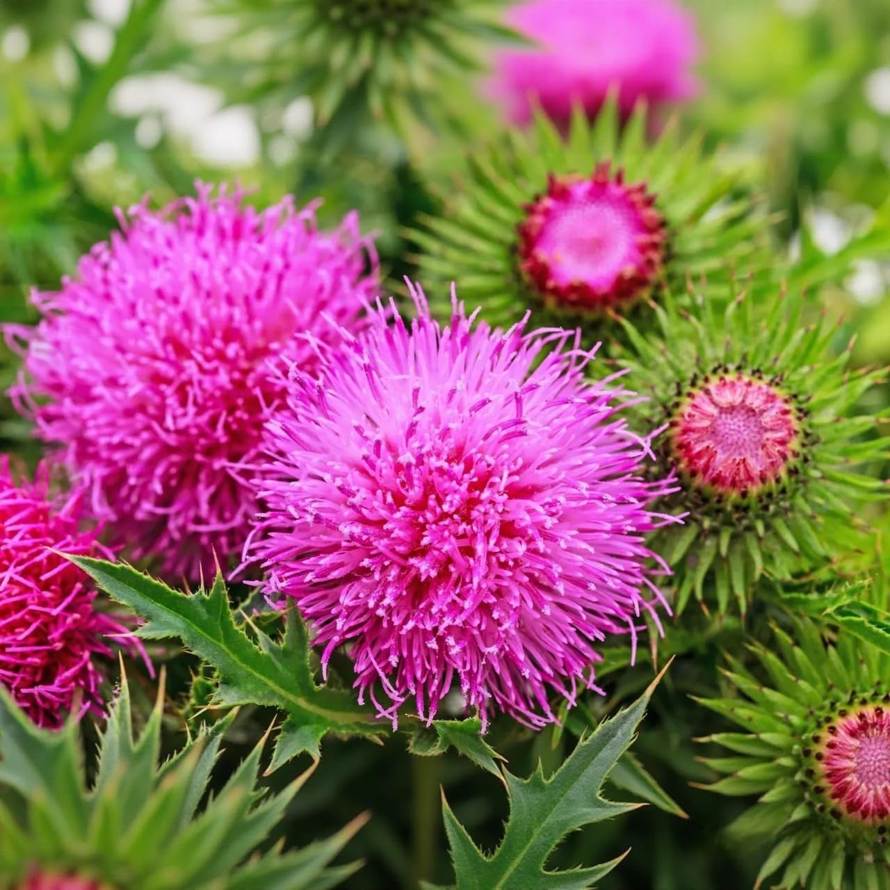 300+ Milk Thistle Seeds – Non-GMO Heirloom Silybum Marianum, Medicinal Herb | Po