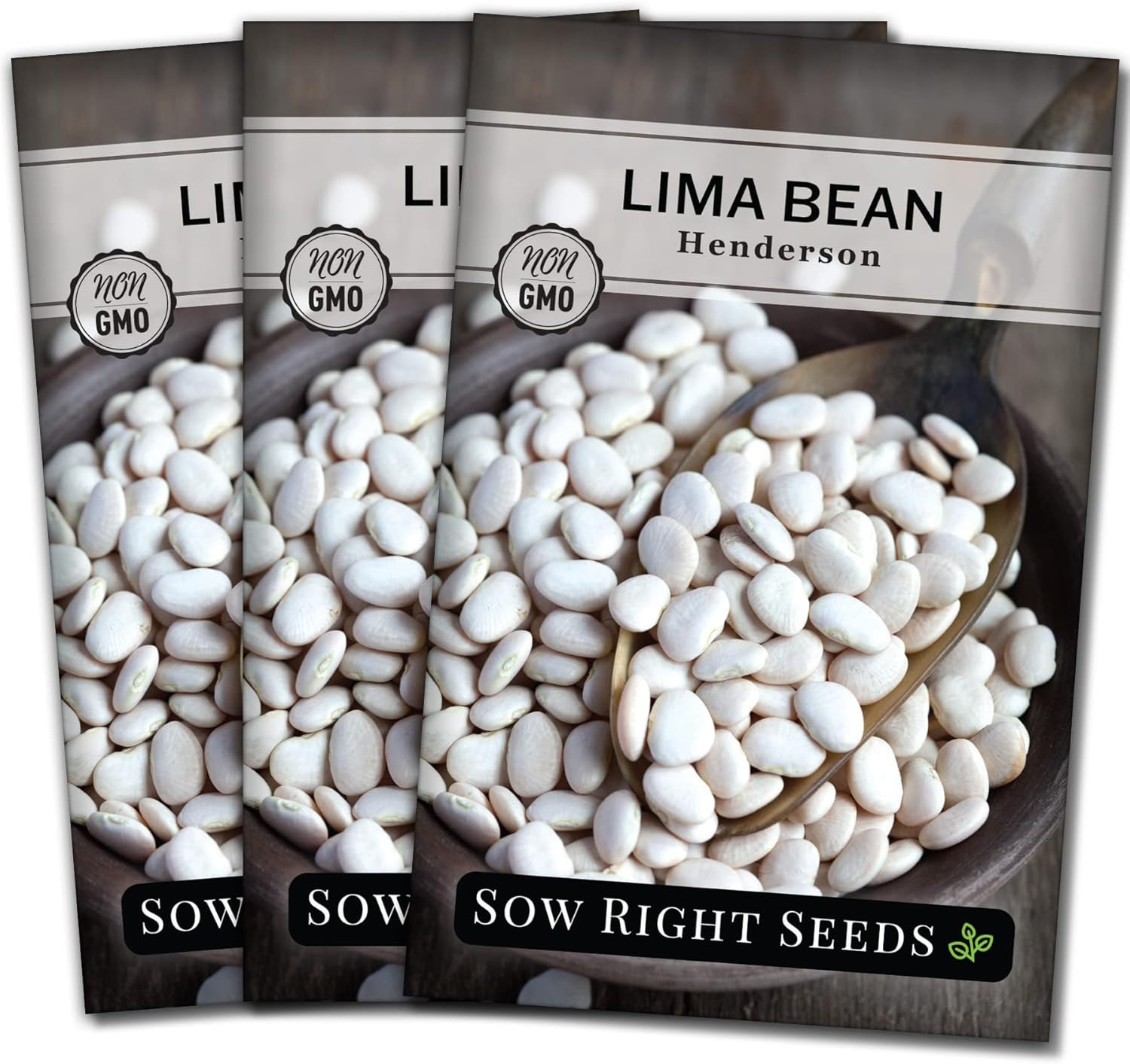 – Bush Henderson Lima Bean Seeds for Planting – Non-Gmo Heirloom Packet, Instruc
