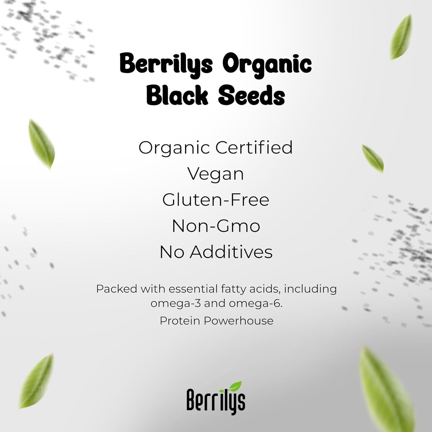 Organic Black Seeds – Exotic Flavor & Wellness Benefits