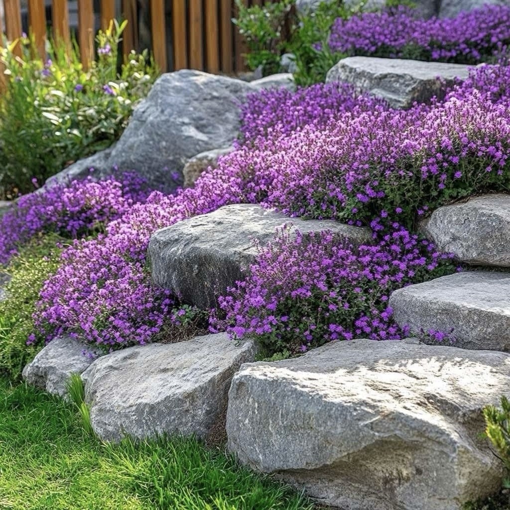 100,000 Bulk Creeping Thyme (Thymus Serpyllum) Seeds- Perennial, NON-GMO