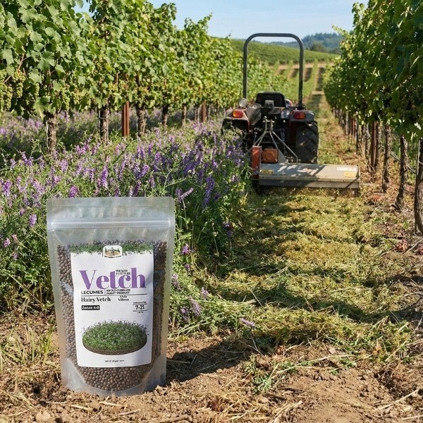 Old Cobblers Farm™ Wicked Tuff Turf Hairy Vetch Seeds – Cover Crop, Soil Builder