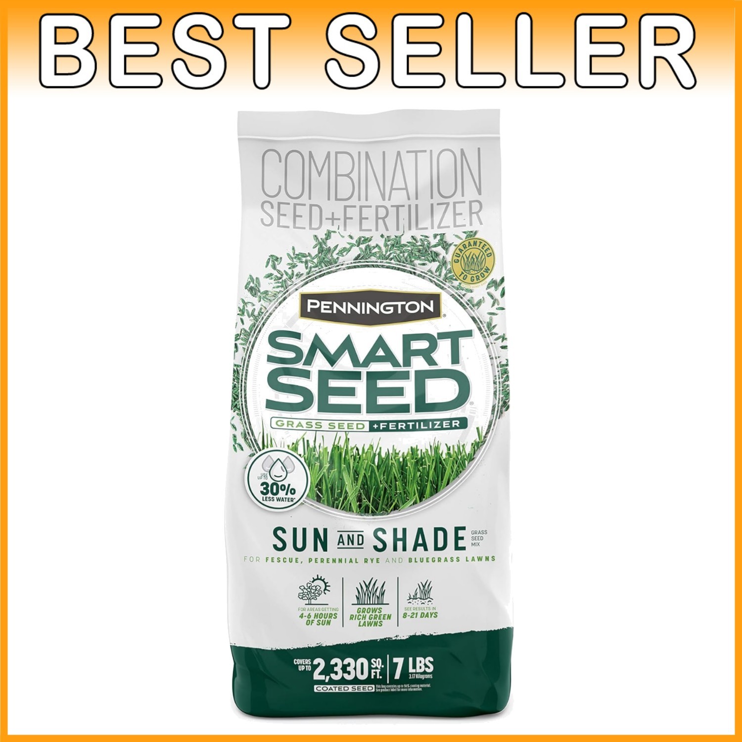 Drought-Tolerant Grass Seed Mix 7 lb