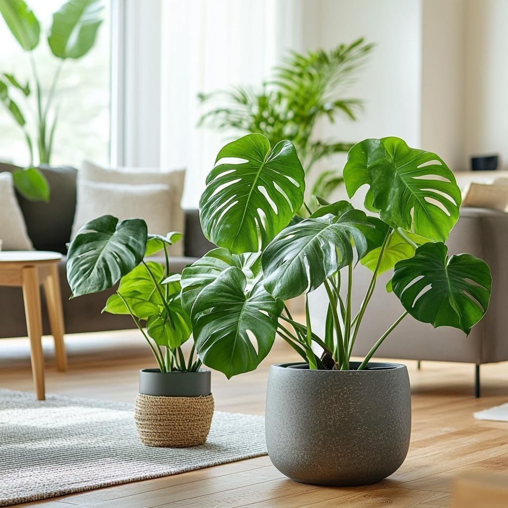 50-Pcs Mixed Monstera Seeds – Rare Tropical Foliage for Indoor & Outdoor Grace