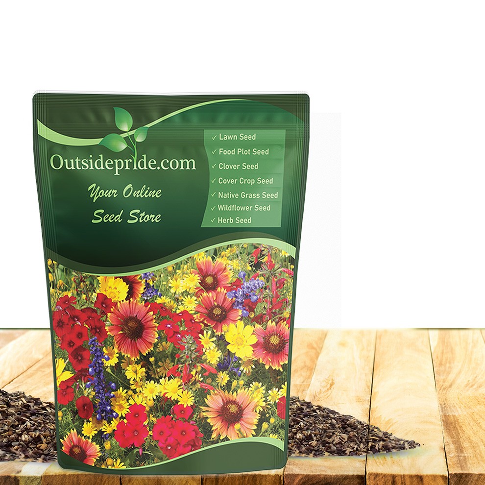 5 LBS Texas and Oklahoma Wildflower Seed Mixes For Planting Outdoors