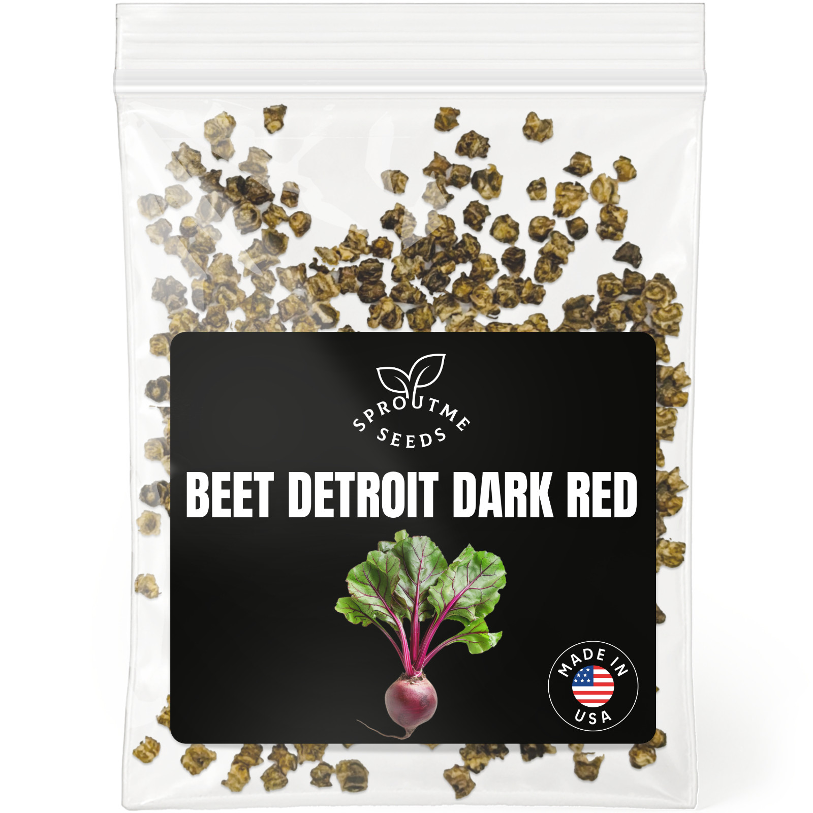 Detroit Dark Red Beet Seeds 300+, Heirloom Non-GMO, Sweet Red Beets