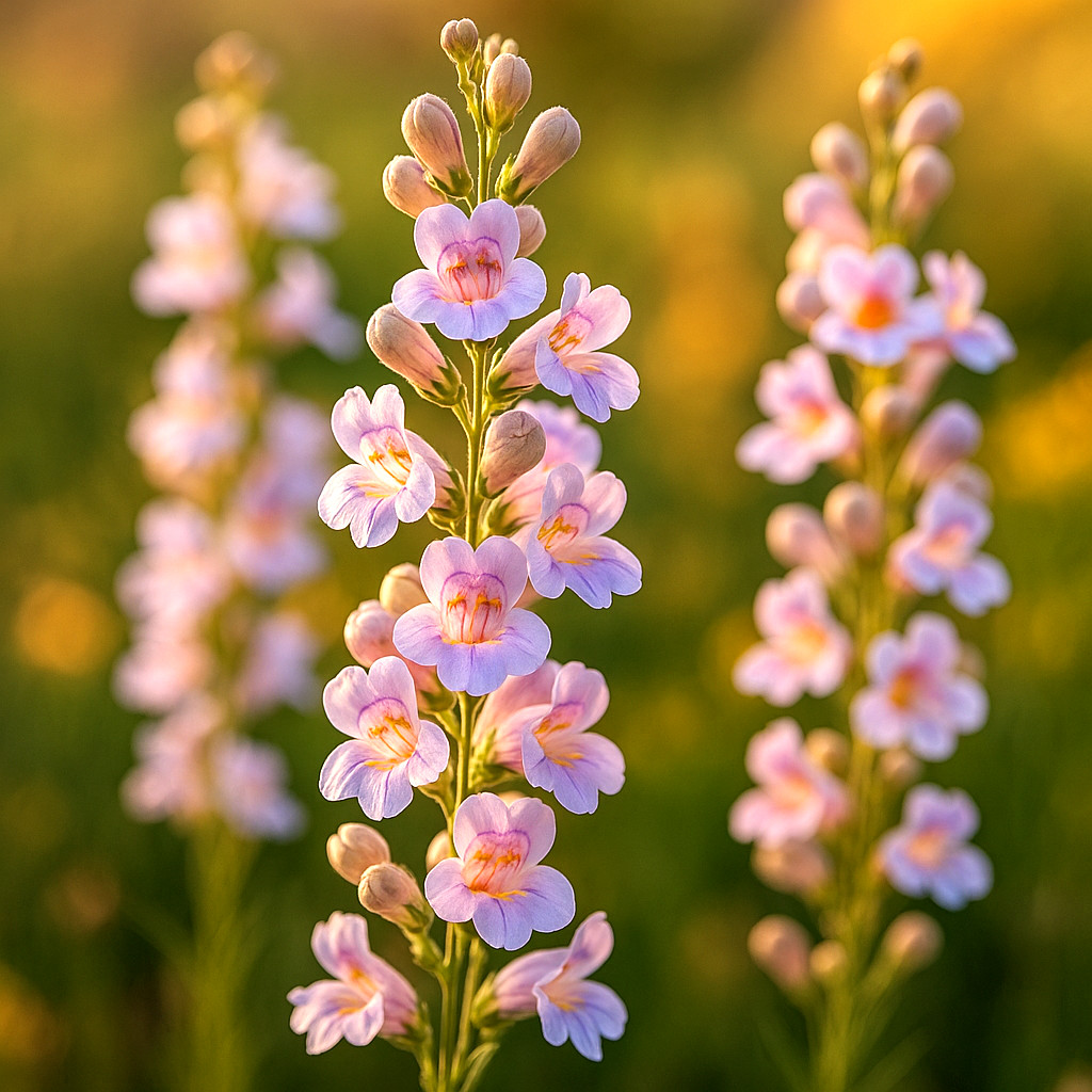 50+ PENSTEMON SEEDS HUMMINGBIRD MIX SPRING PERENNIAL BEARDTONGUE FLOWER BEES USA