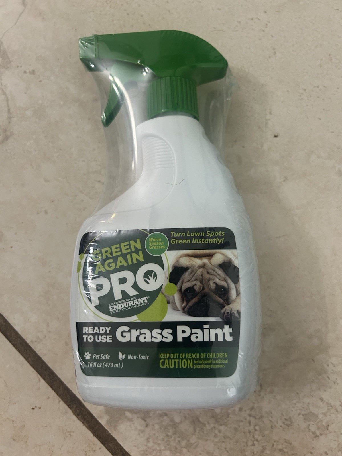 Pre-Mixed Grass and Turf Paint – All Natural Pet-Friendly Lawn Colorant Turns…