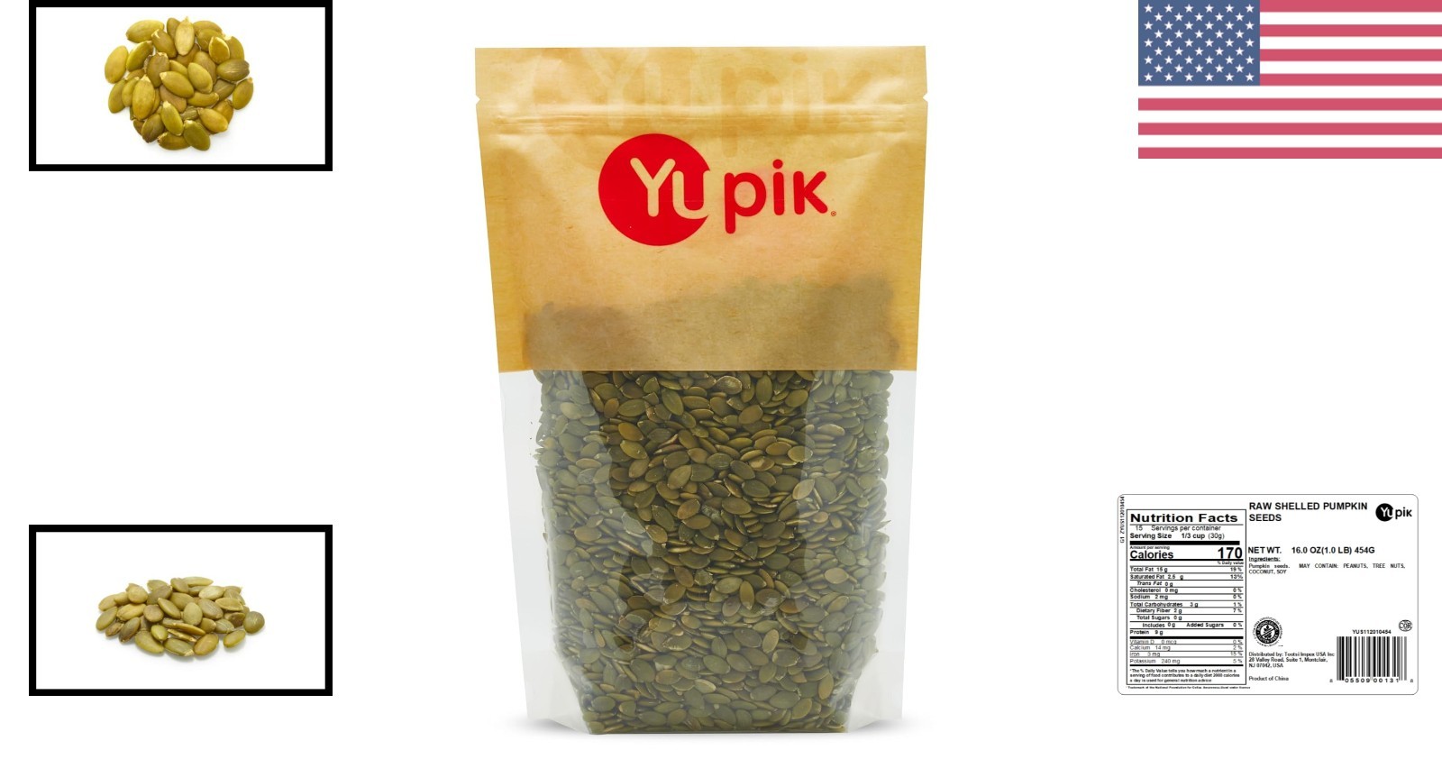 Nutritious Raw Pumpkin Seeds 16 oz – Ideal for Toppings & Healthy Snacks