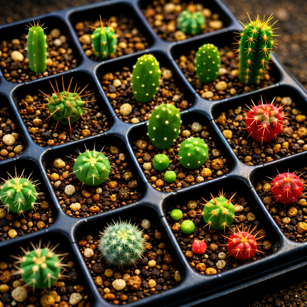 100 CACTUS SEED MIX CACTI HARDY RARE EXOTIC FLOWERING🌵 | SUCCULENTS ORGANIC US