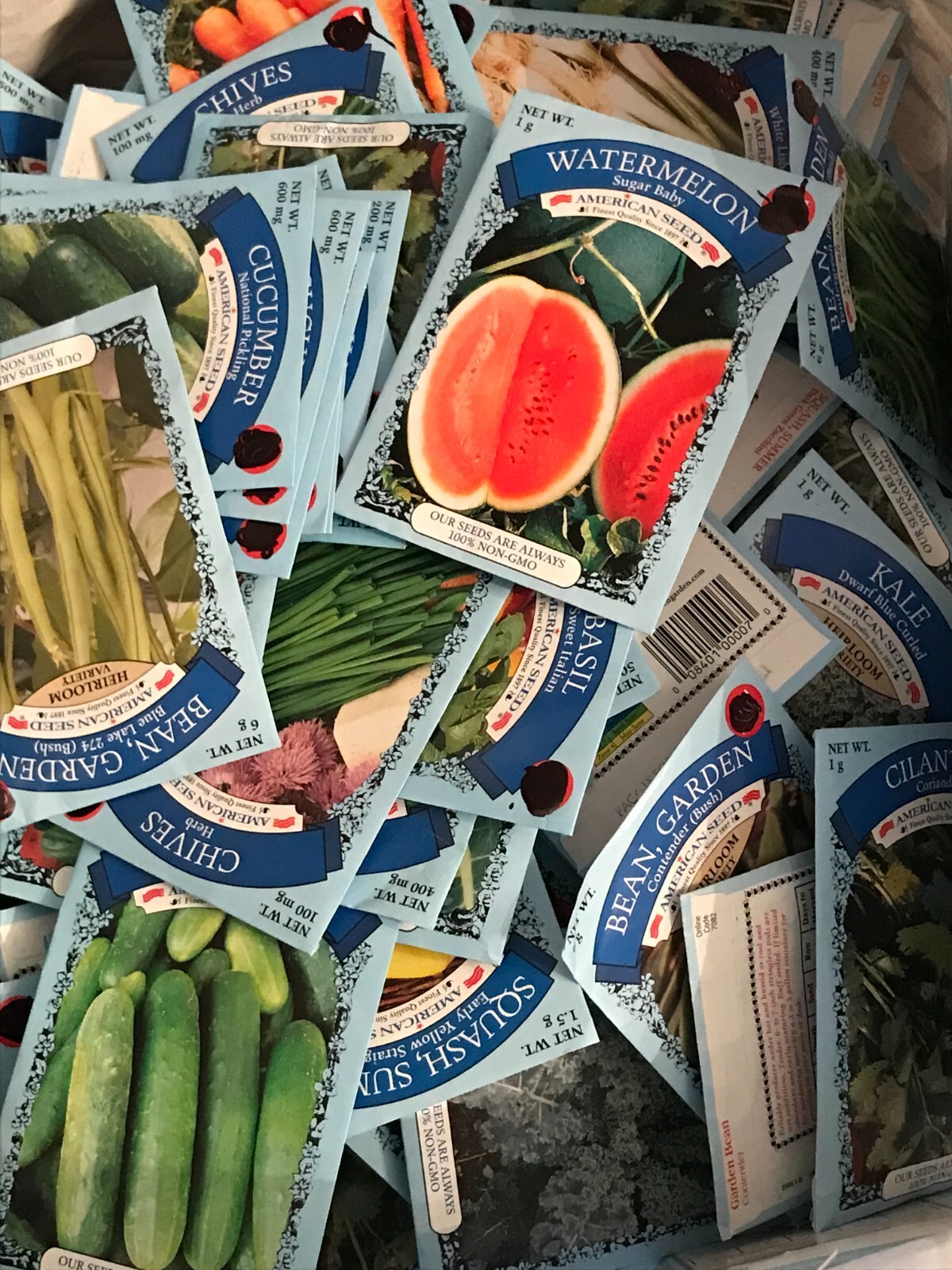 American Seeds | Packed 22 & beyond | Vegetable Seeds | Single Pack Fast ship