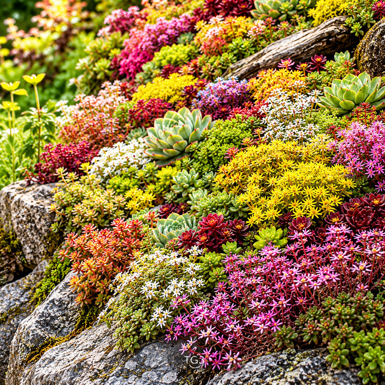 600 SEDUM SEEDS CONTAINER MIX | RARE STONECROP 🌱 DROUGHT TOLERANT GROUND COVER