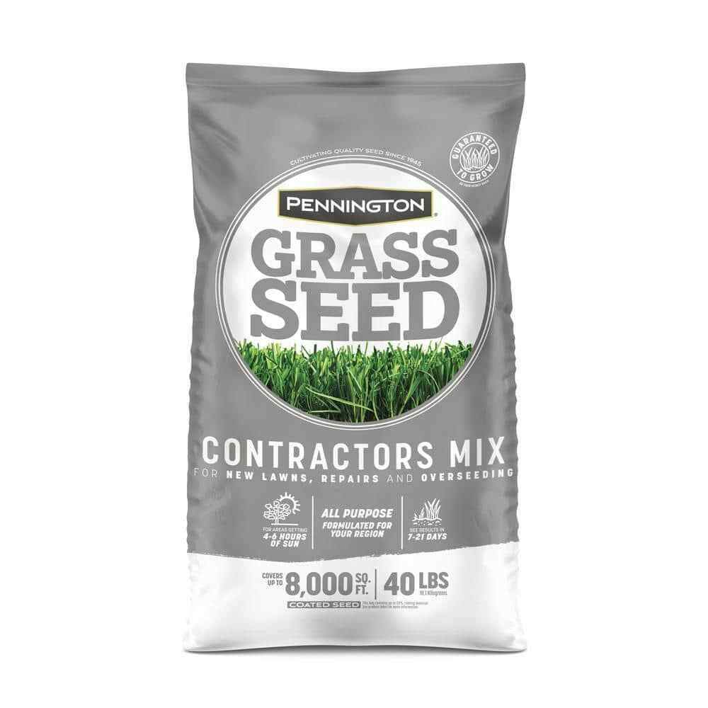 Pennington Grass Northern Contractors Seed Mix Formulated Mixed Comparable 40 Lb