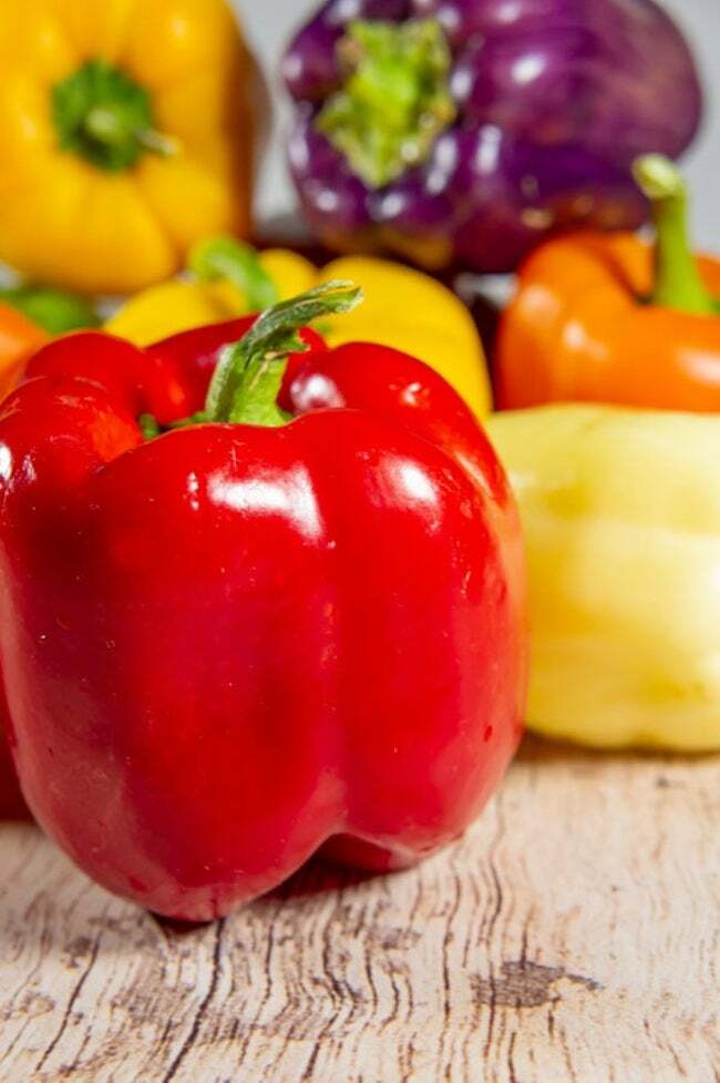 SWEET Heirloom Big Red | Yellow | Purple Lilac| Orange |Sunset Aloha Pepper 2024