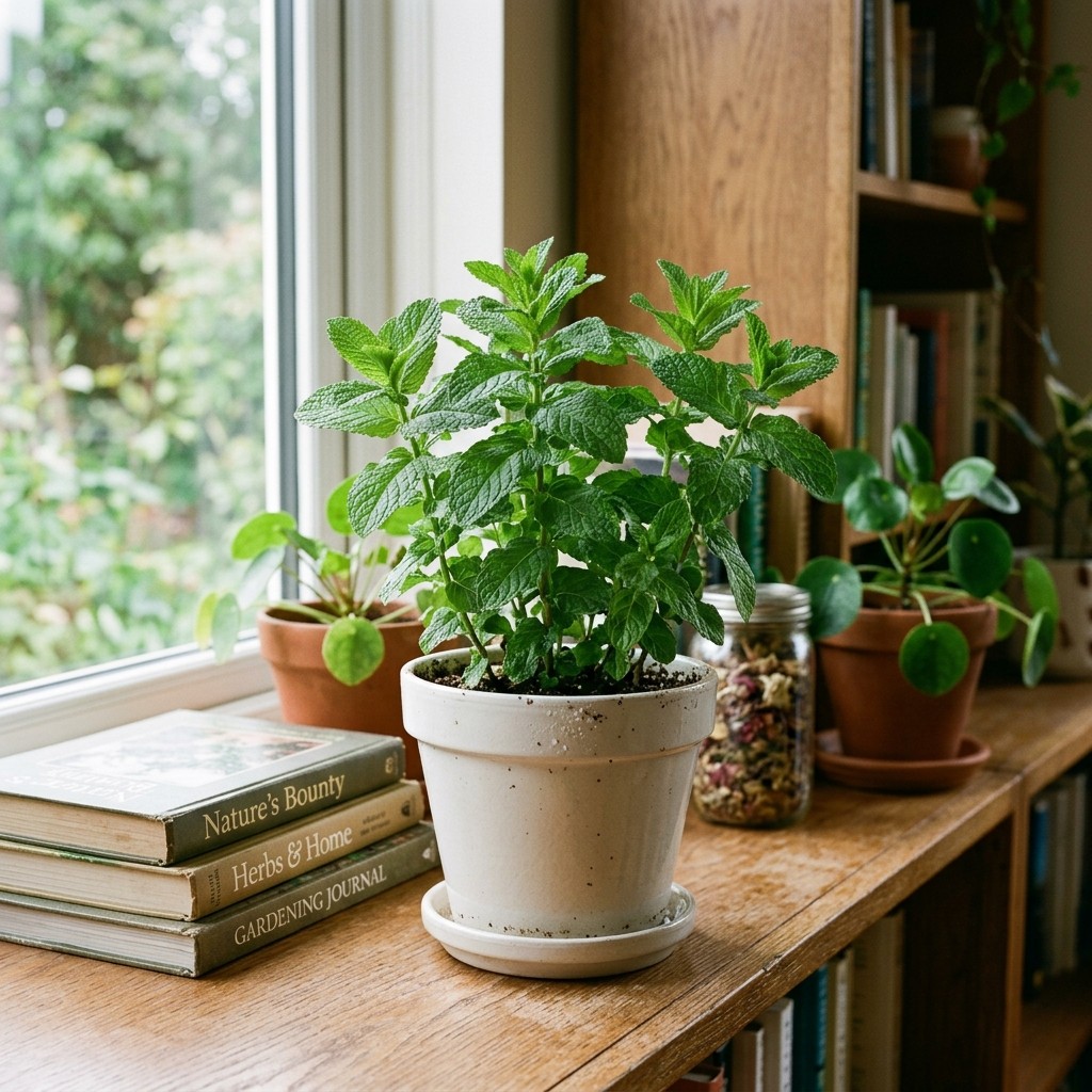 1000 Pcs Mint Seeds Common Aromatic Herb Seeds for Seasonal Home Gardening