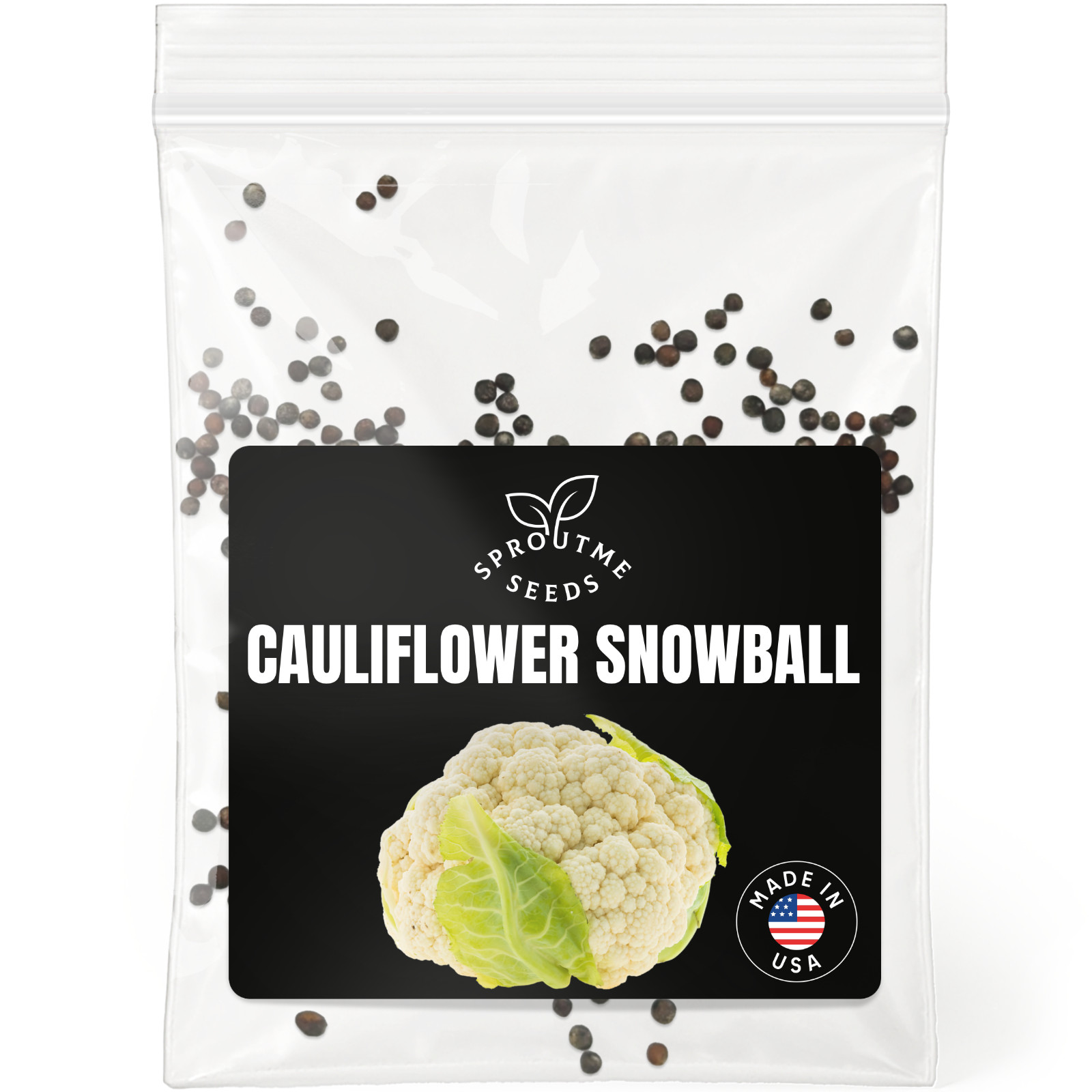 Cauliflower Seeds 300+, Heirloom Non-GMO, Cool Season Vegetable Garden