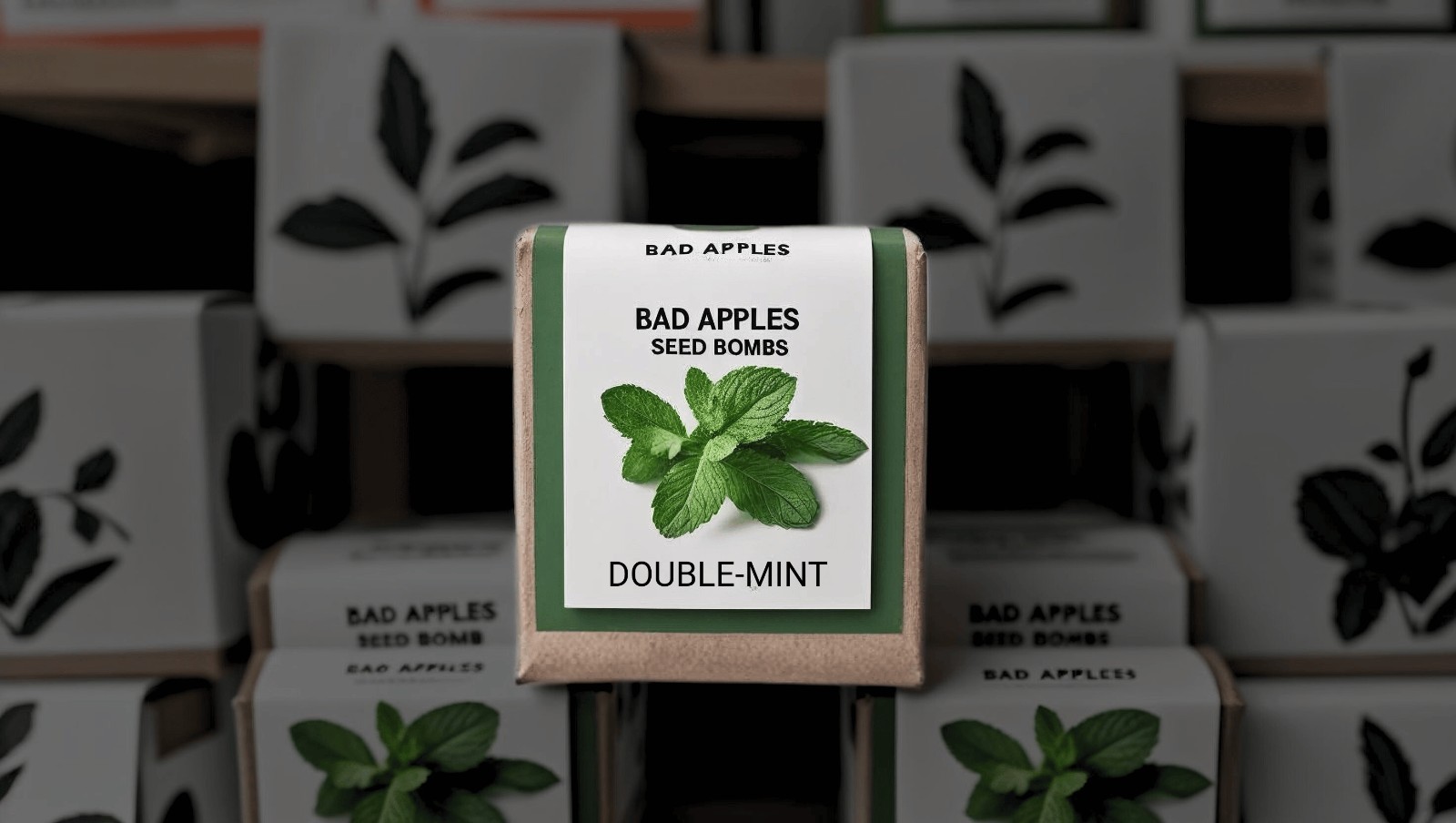 Bad Apples Doublemint Seed Bombs – Erosion Control for Steep Slopes – 1 Acre