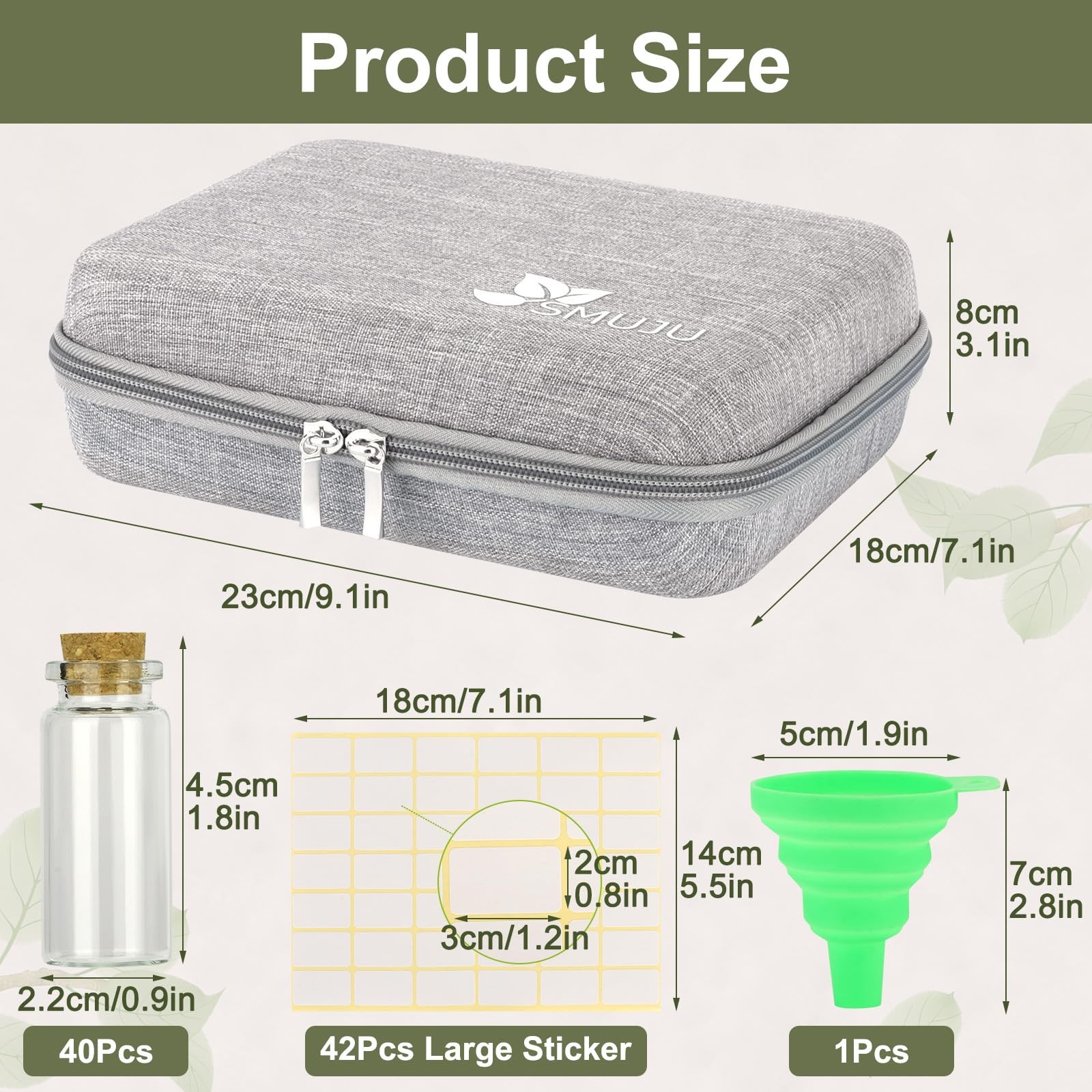 【40 Slots】 Seed Storage Organizer, Sturdy Seed Organizer Storage Box with Dua…