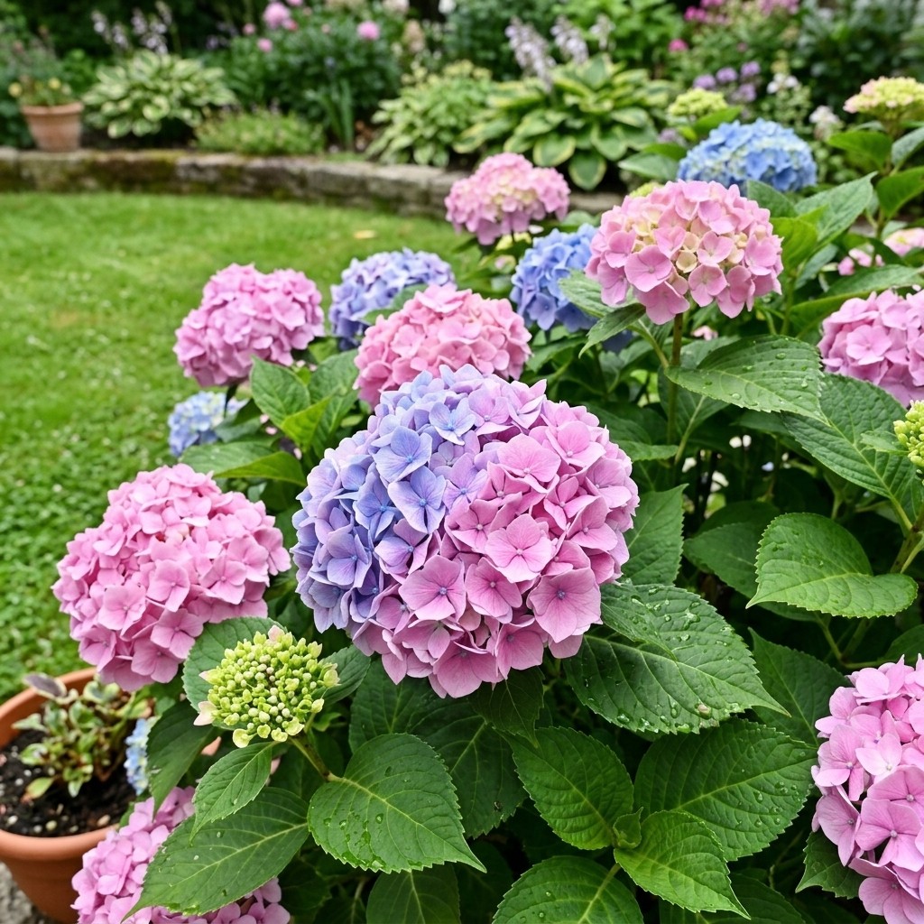 Perennial Hydrangea Seeds Ornamental Blooms Home Gardening 30 Seeds