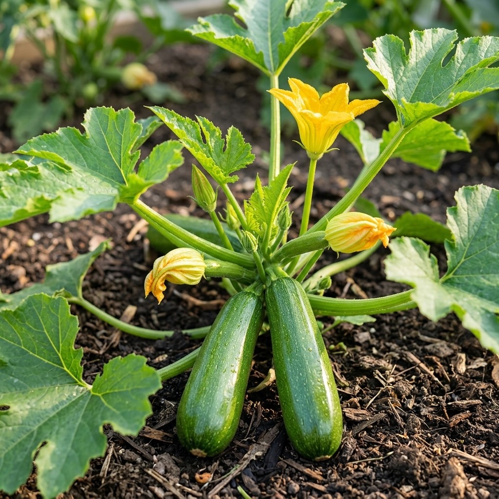 50Pcs Zucchini Seeds Annual Vegetable Seeds for Container & Outdoor Planting