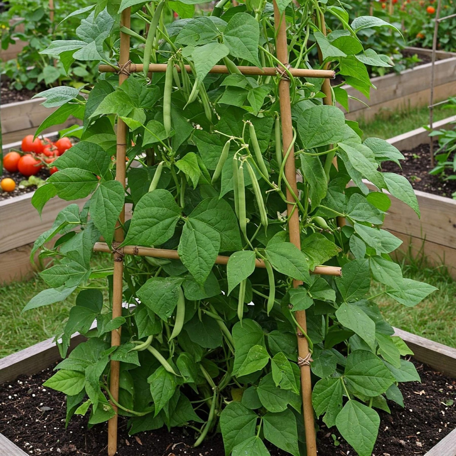 Mr. Fothergill’s Climbing French Bean Seed Oh Sow Simple, Easy to Grow