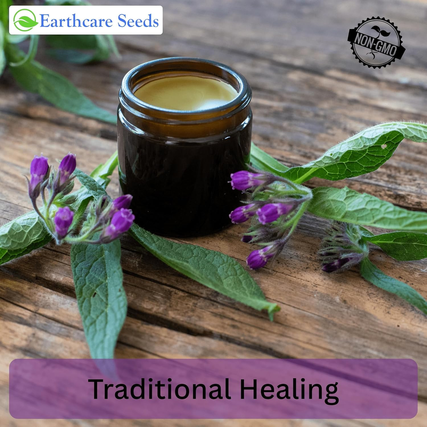 True Comfrey 50 Seeds (Symphytum Officinale) Non GMO, Heirloom
