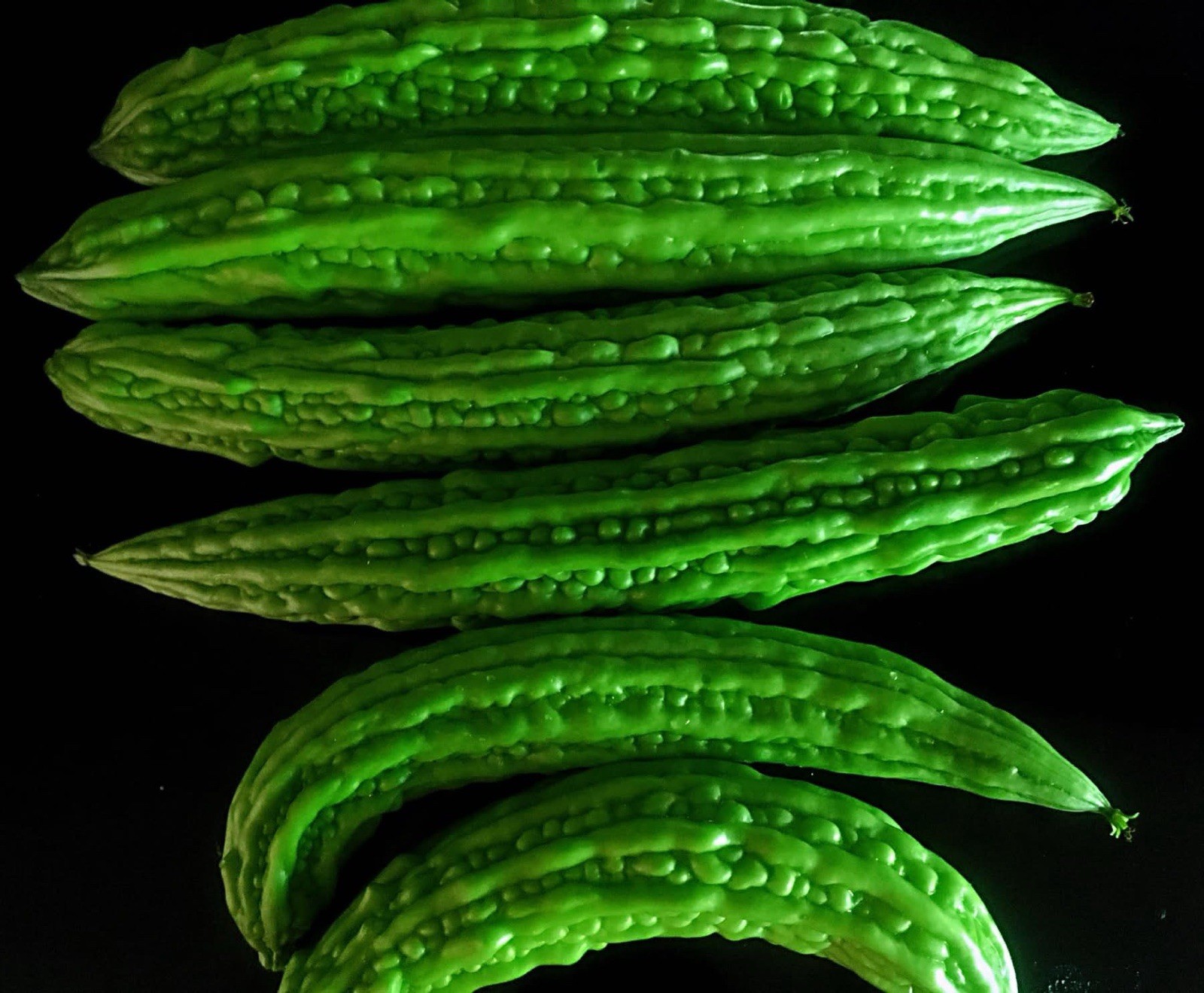 16+Green Skin Long Bitter Gourd seeds Bitter melon Seeds Ku Gua No Tracking