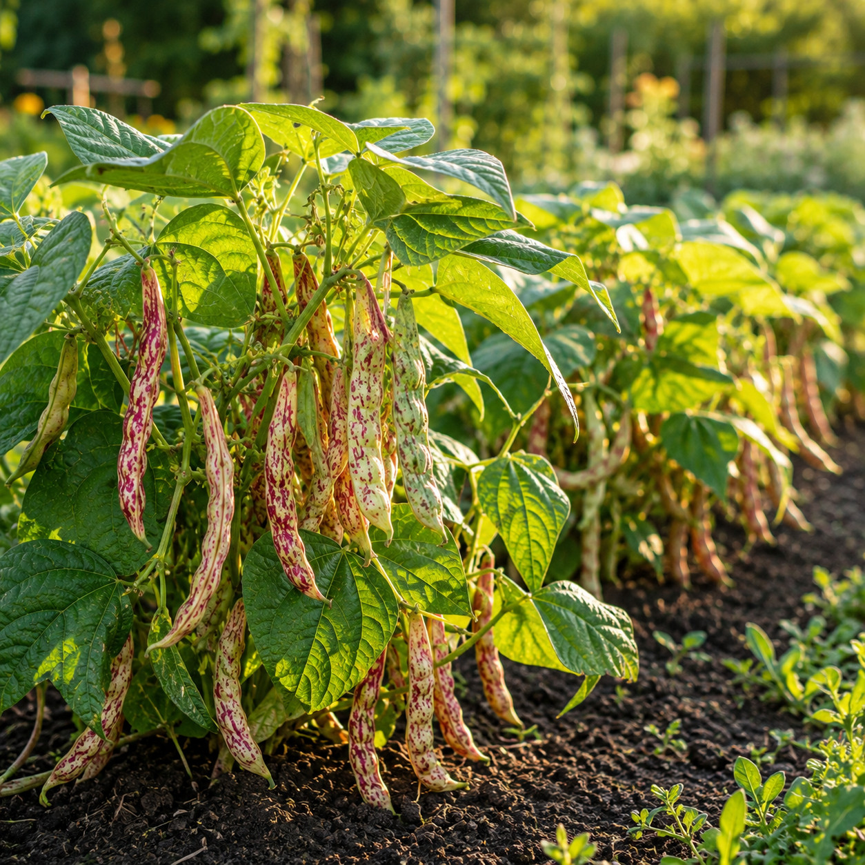 Vermont Cranberry Shell Bean Seeds – Heirloom Bush Bean – 25 seeds