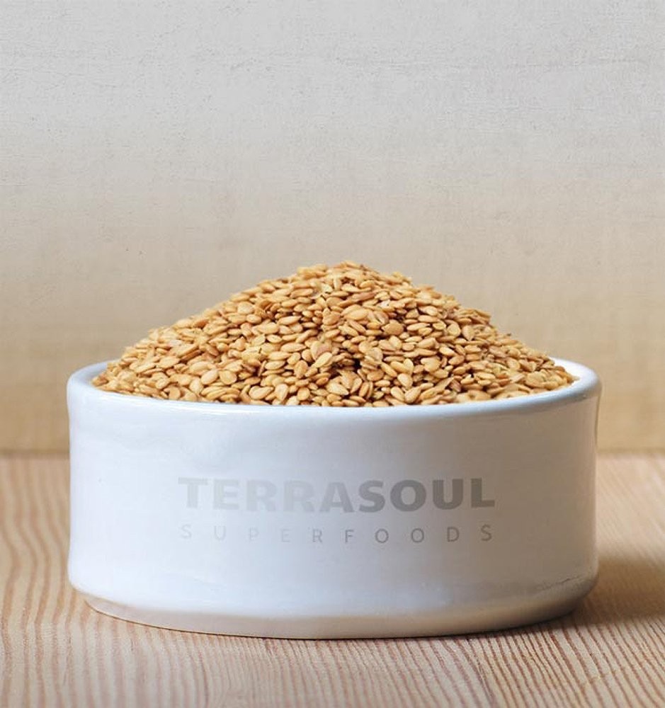 Terrasoul Superfoods Golden Flax Seeds 3 Pack