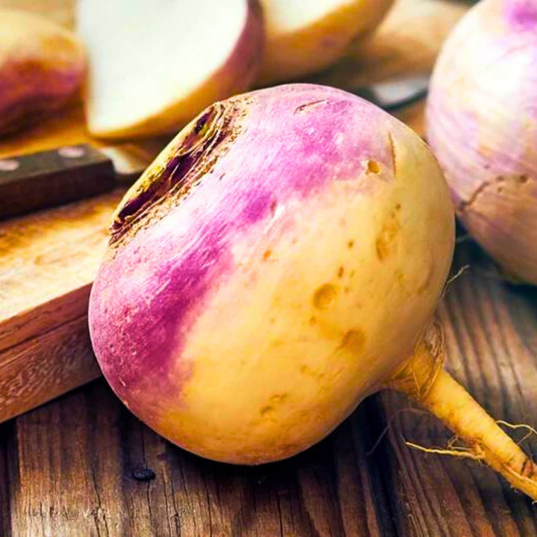 Fresh American Purple Top Rutabaga Seeds | Heirloom Non-GMO | Vegetable Seeds