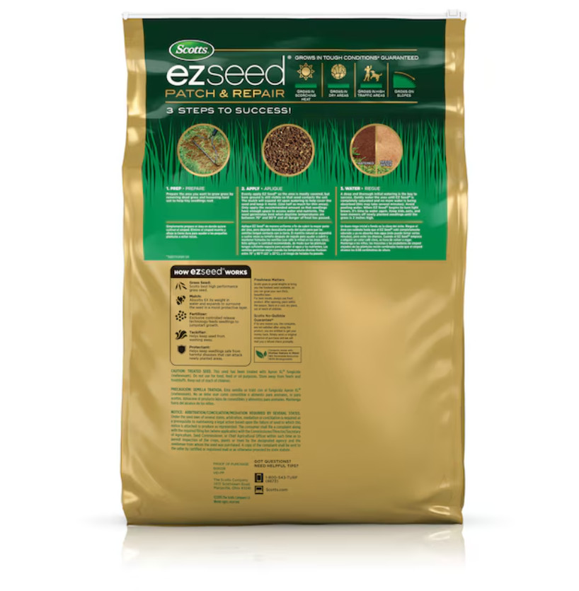 Scotts EZ Seed Patch & Repair Bermuda Grass 20 lbs. Covers up to 445 sq. ft.