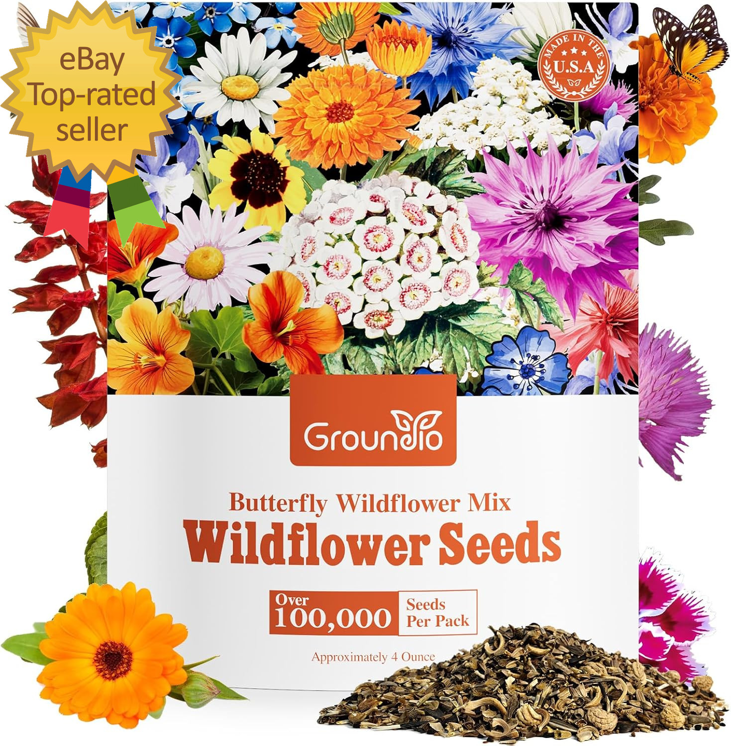 Attracts Pollinators Plant in Spring or Fall Zones 3 to 9 unique for Easy use