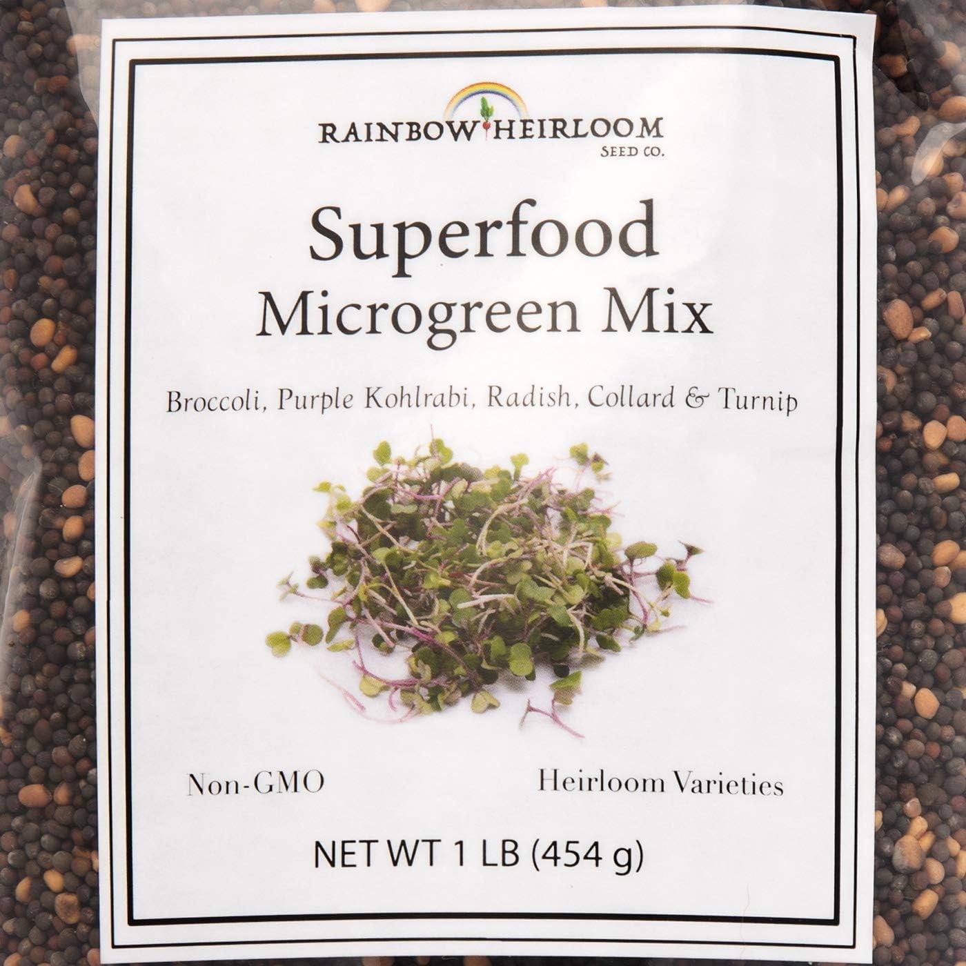 Microgreen Seeds Mix Bulk 1 LB Superfood Growing Kit for Trays New