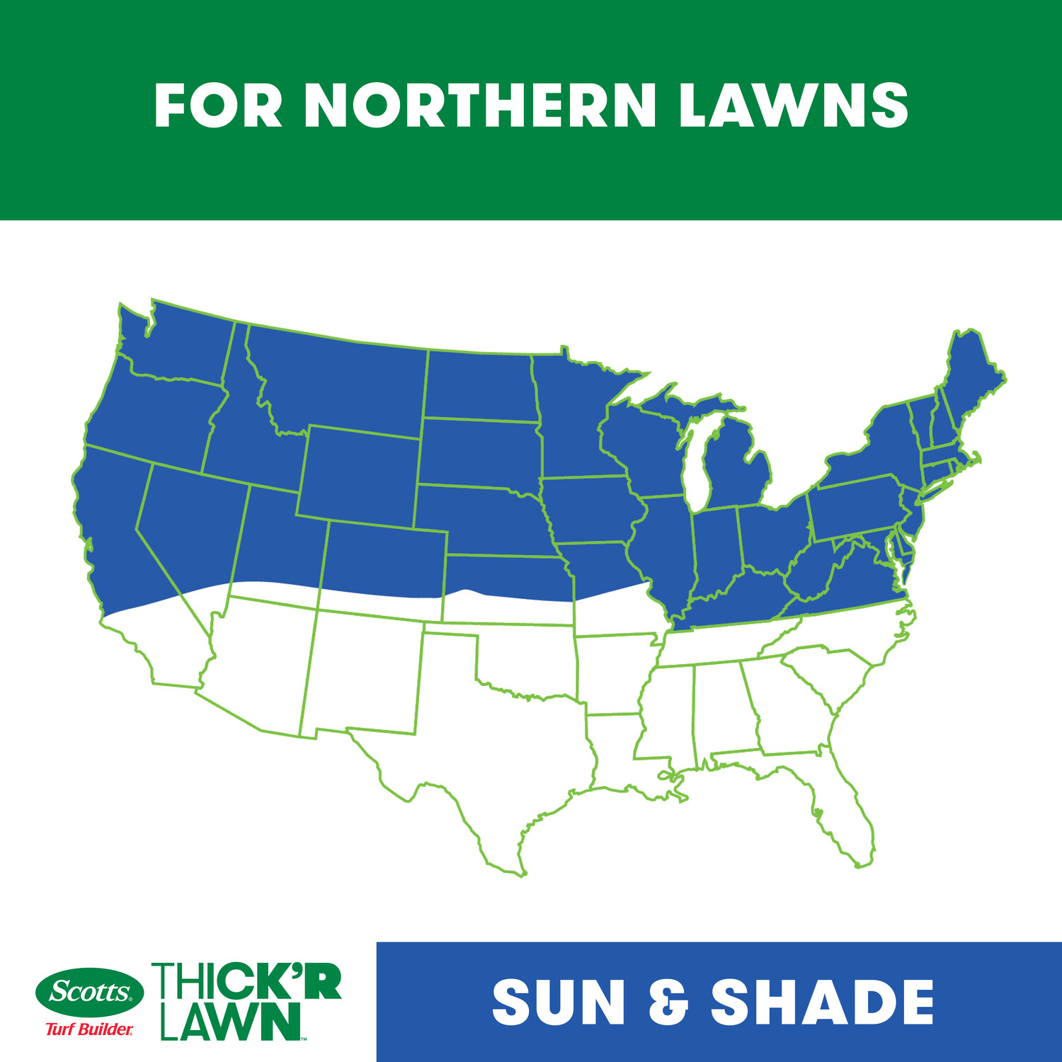 Scotts Turf Builder Thick’R Lawn Sun & Shade 40 lbs.