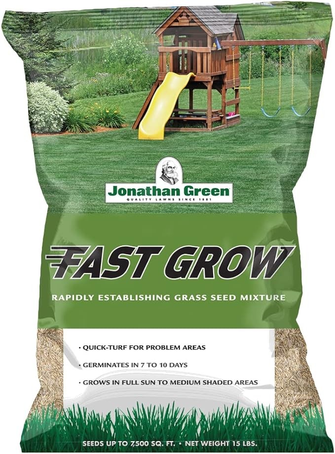 Jonathan Green Fast Grow Grass Seed – Cool Season Lawn Seed