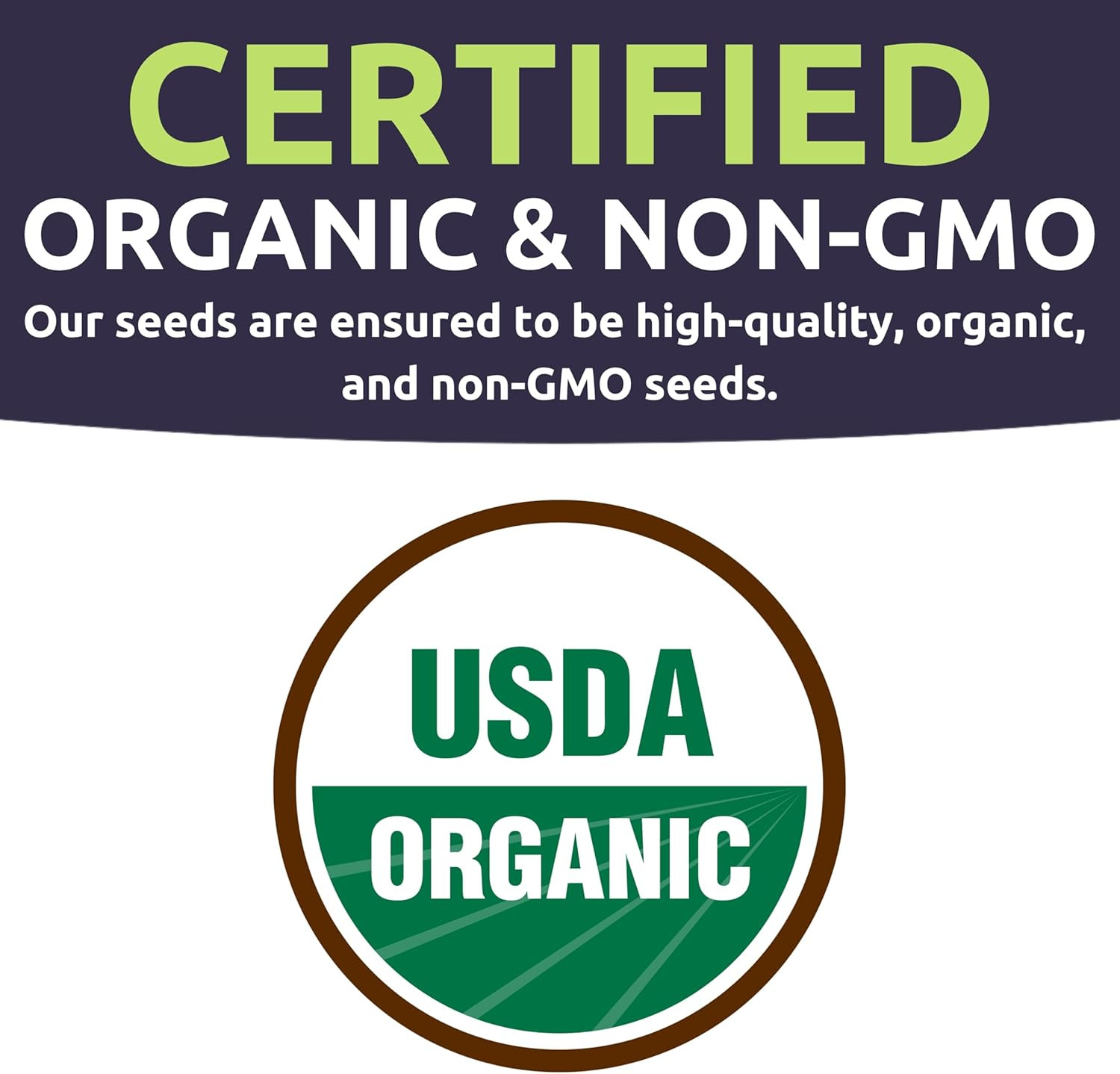 60-Pack Ultimate Organic Non-GMO Seeds Variety for 2026 Planting Season