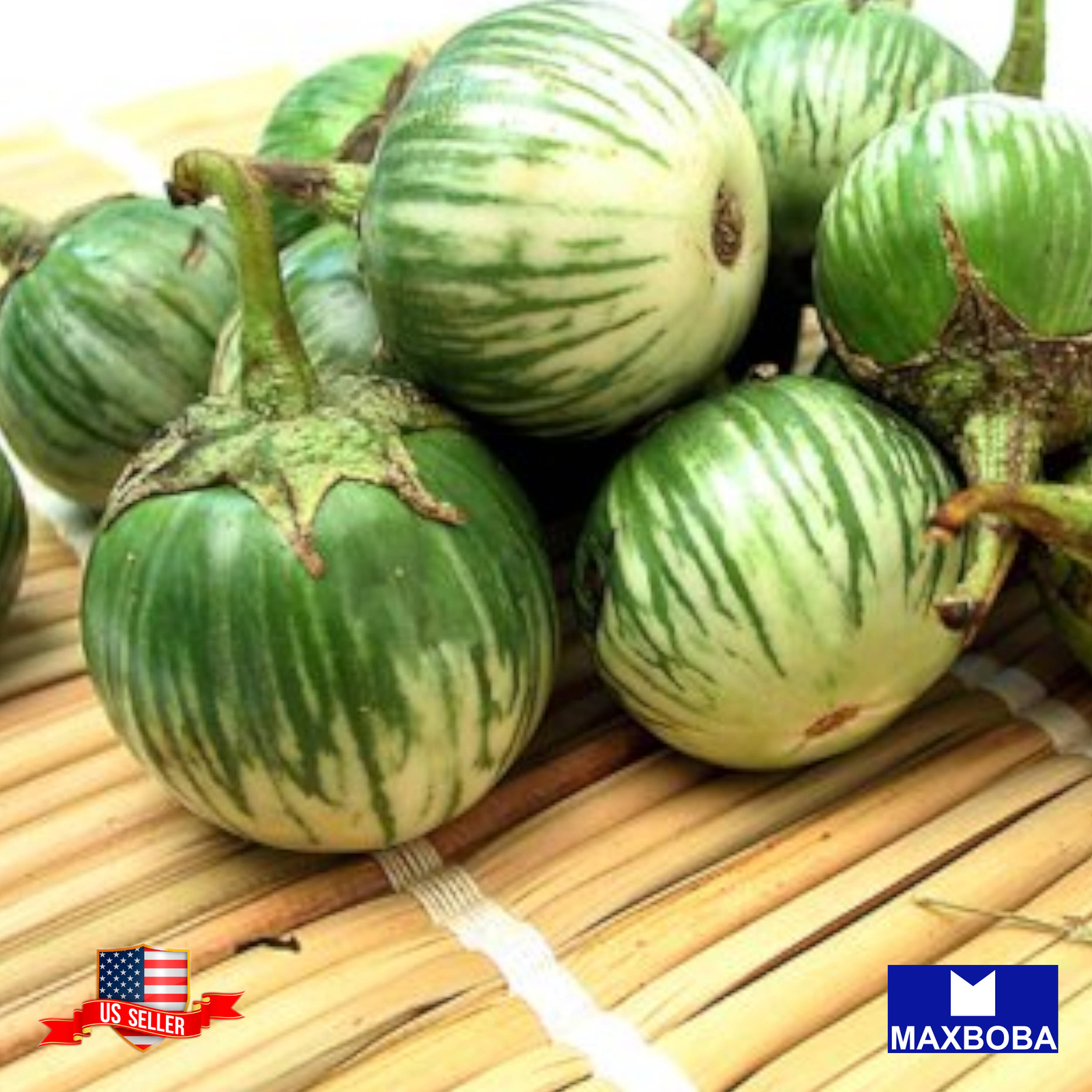 Eggplant Seeds – Petch Siam Non-GMO Heirloom Vegetable