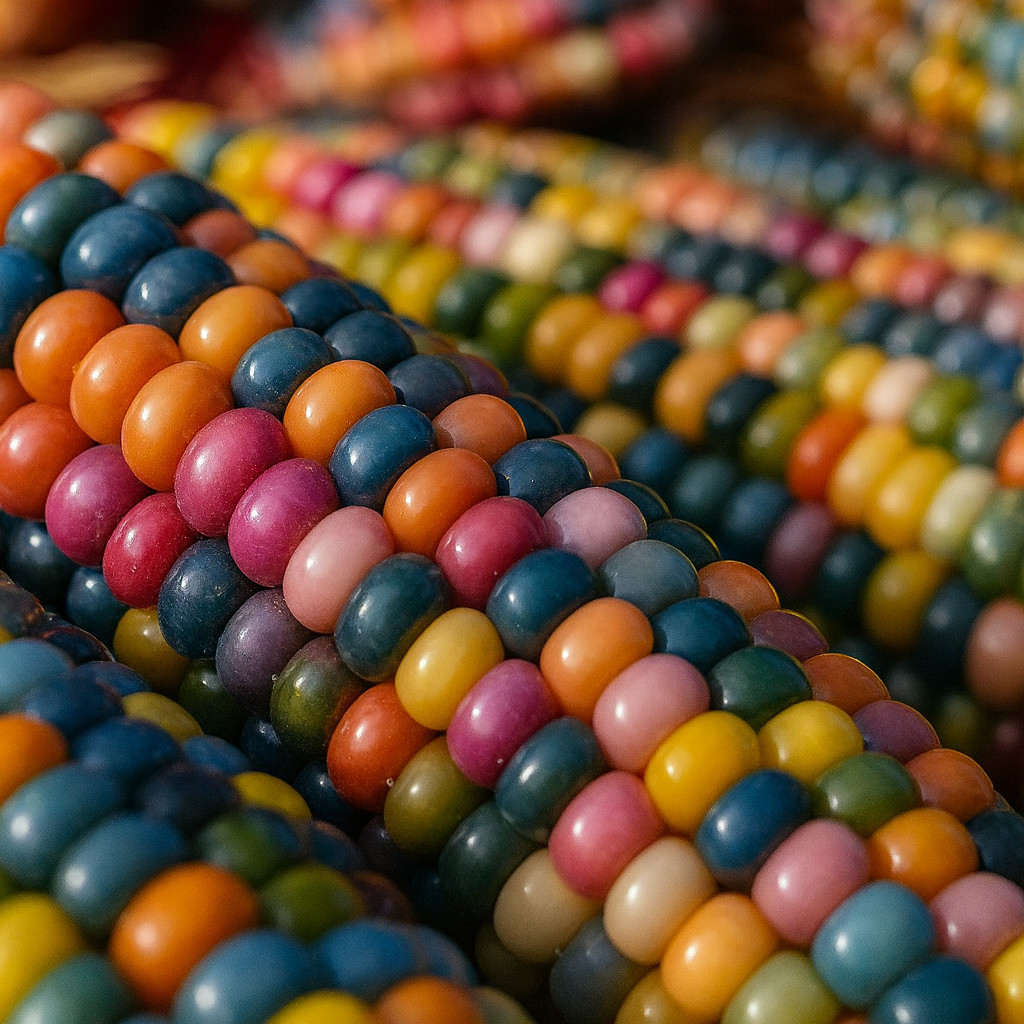50+ GLASS GEM CORN SEEDS | HEIRLOOM RAINBOW KERNELS | RARE FREE SHIPPING 🌽