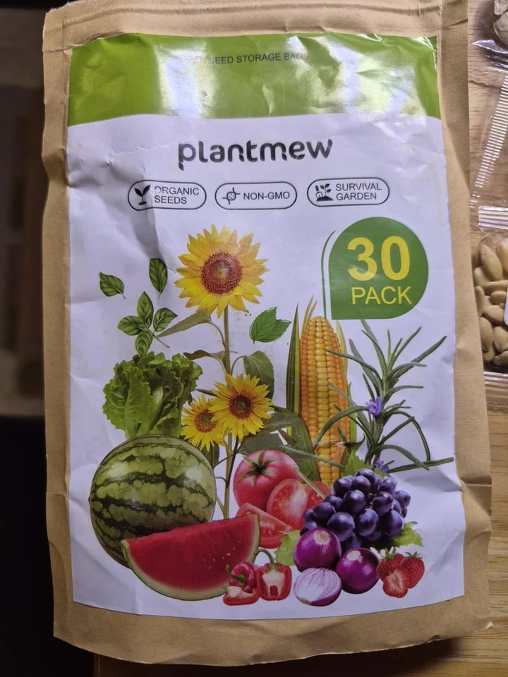 【Seed Vault】 Heirloom Vegetable Seeds Planting Kit – 15,000+ Non-GMO Seeds for H
