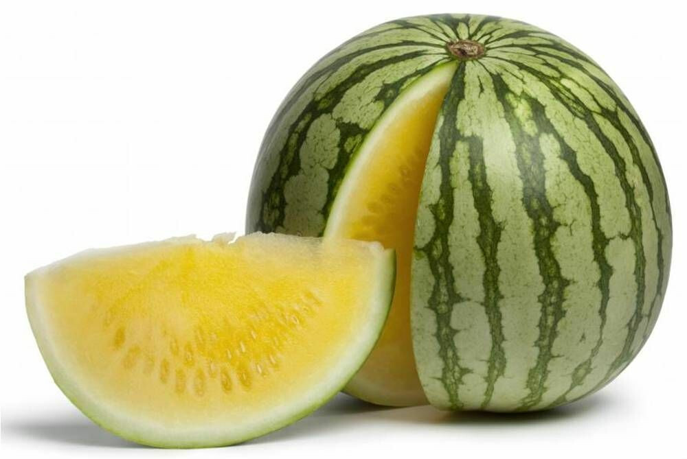 50+ Yellow Doll (Seedless) Watermelon Seeds for Planting – USA – FREE SHIPPING!