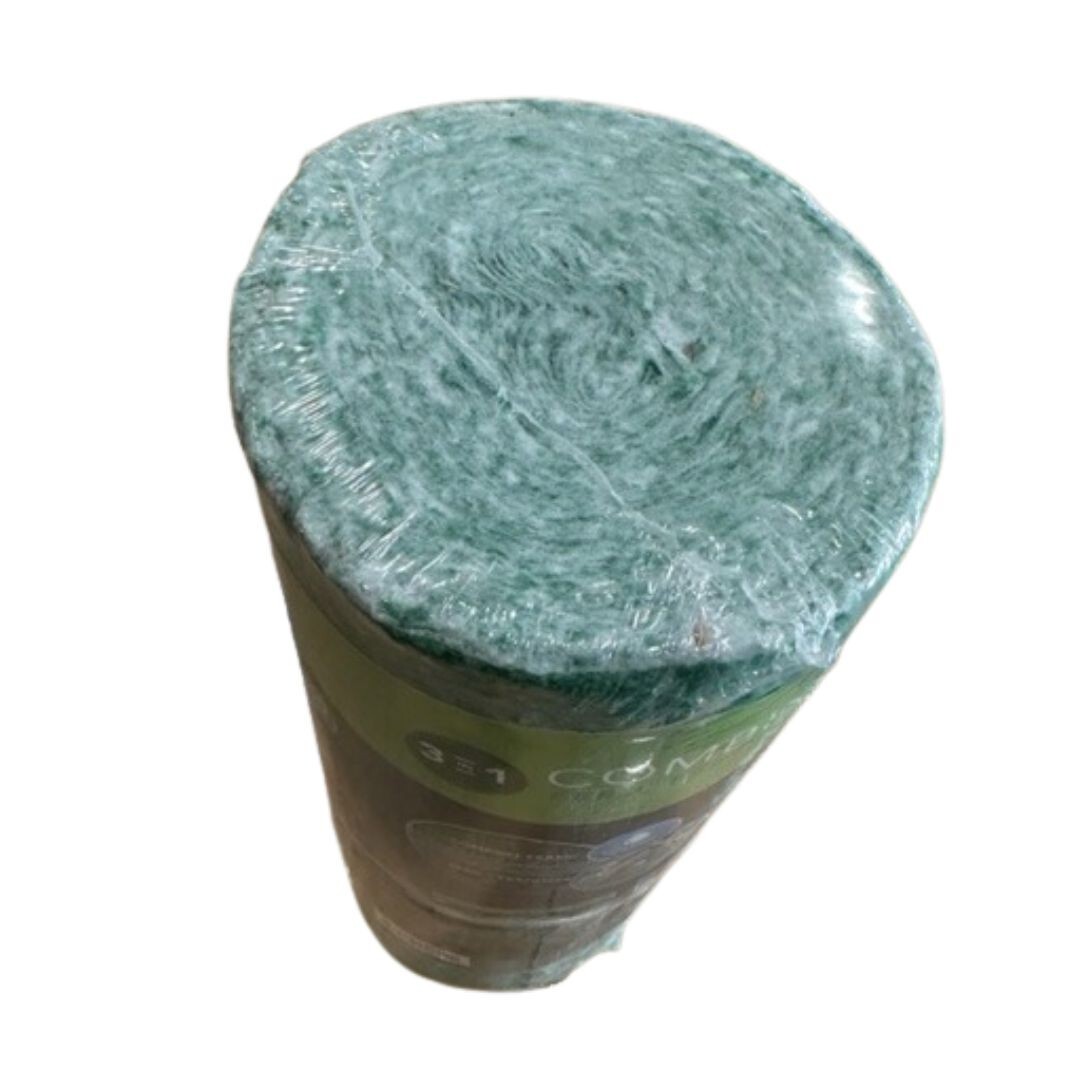 GrowTrax Biodegradable Grass Seed Mat, Year Round Green – 50 SqFt Quick Fix Roll