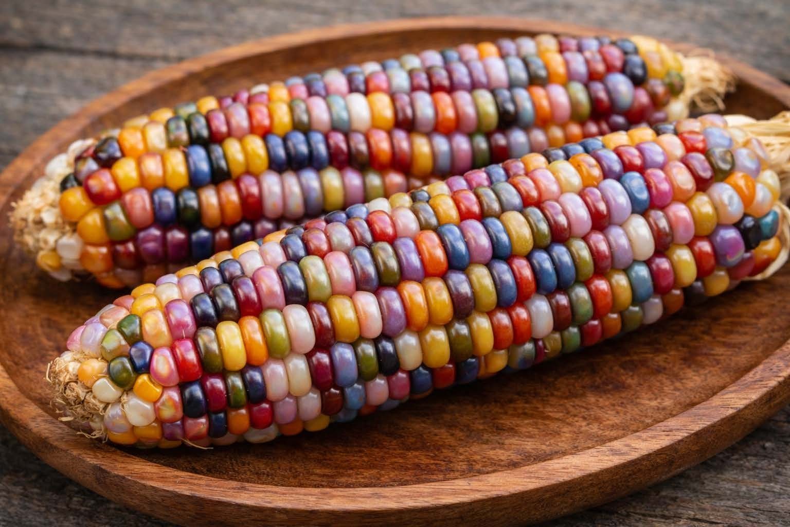 25+ Organic Glass Gem Indian Corn Seeds For Planting Beautiful And Vibrant!