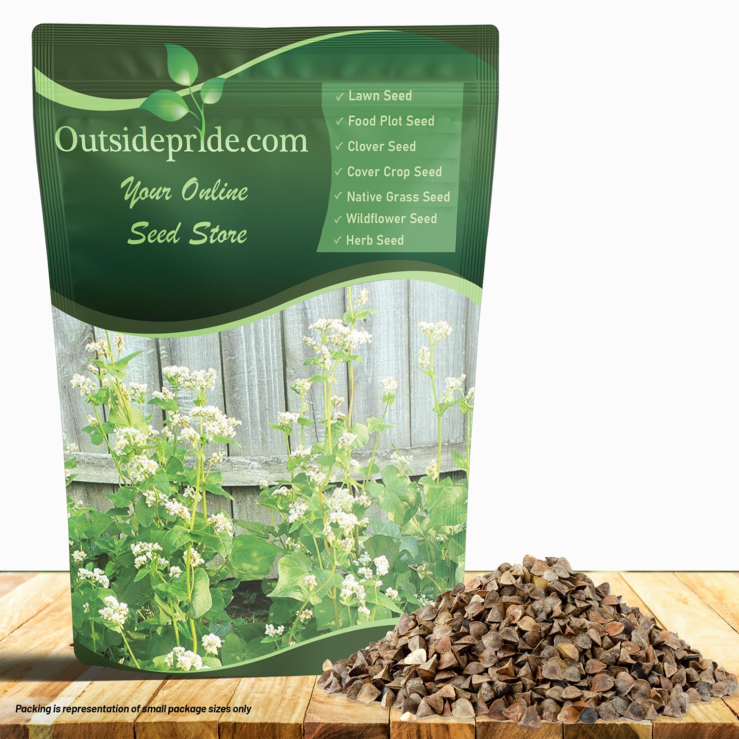 50 LBS Buckwheat Seed For Planting Cover Crops & Green Manure