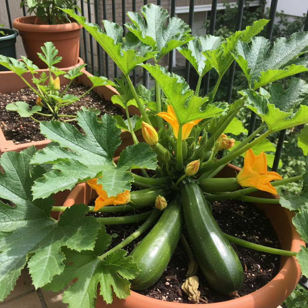 50Pcs Zucchini Seeds Annual Vegetable Seeds for Container & Outdoor Planting