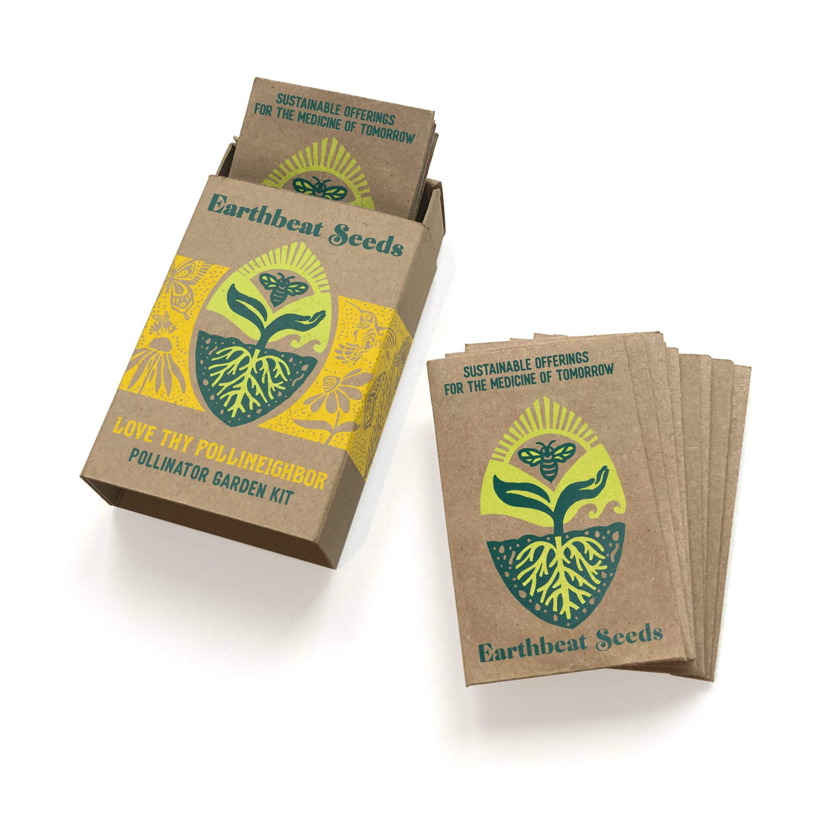 Pollinator Garden Boxed Seed Collection ~Native Wildflower Pollinator Attractors