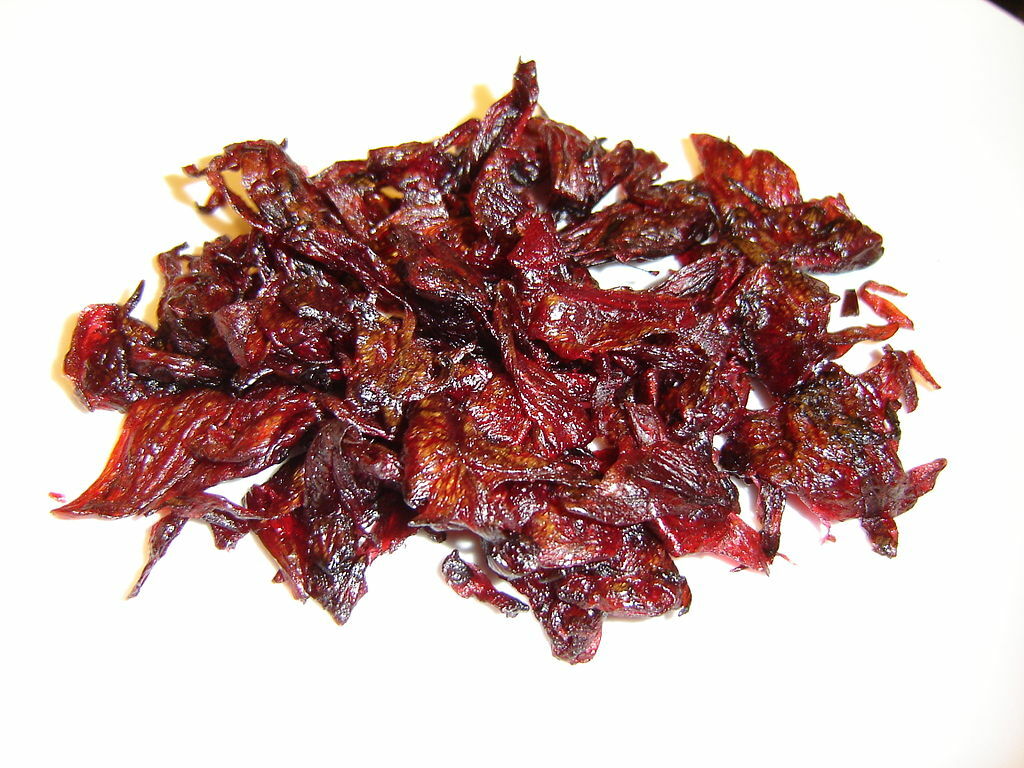 50 Roselle Seeds Asian Sour Leaf Hibiscus sabdariffa Free Shipping