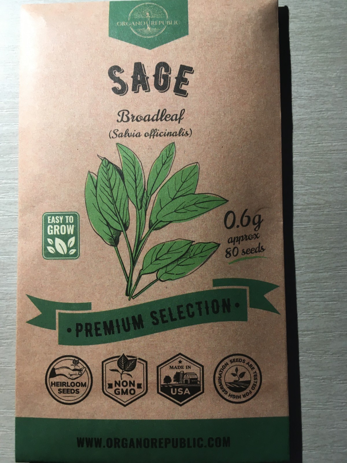 Sage Seeds – Organo Republic