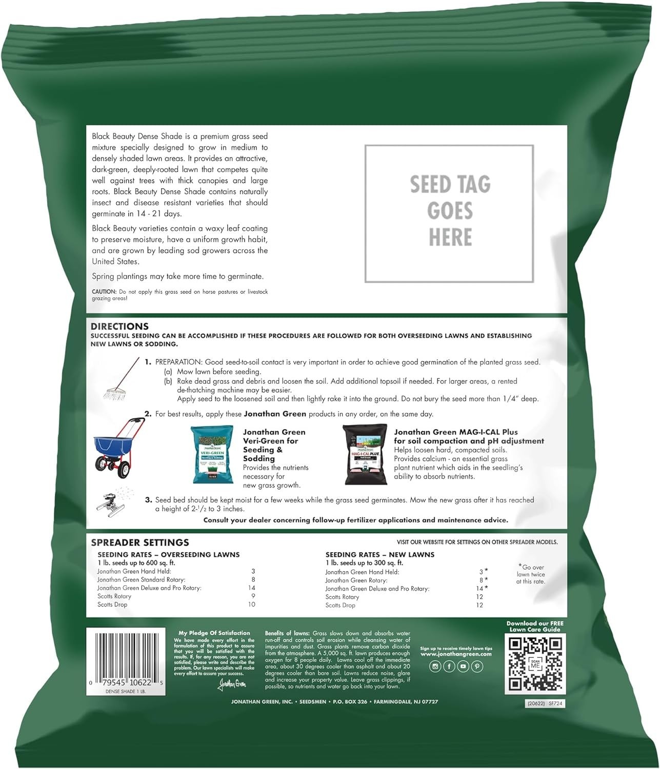 Black Beauty Grass Seed – Ideal for Shaded Areas, Germinates in 14-21 Days