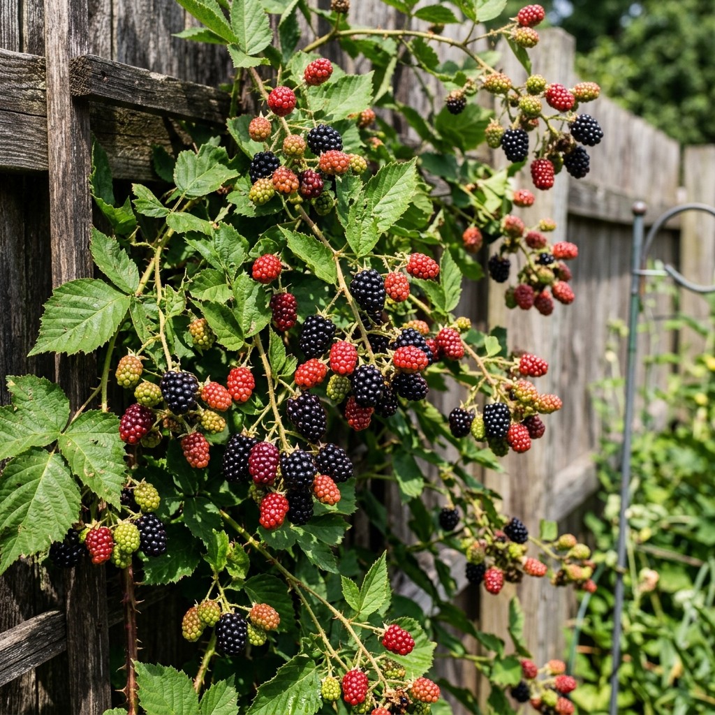 100 Pcs Blackberry Seeds – Ideal for Outdoor Garden & Trellis Planting