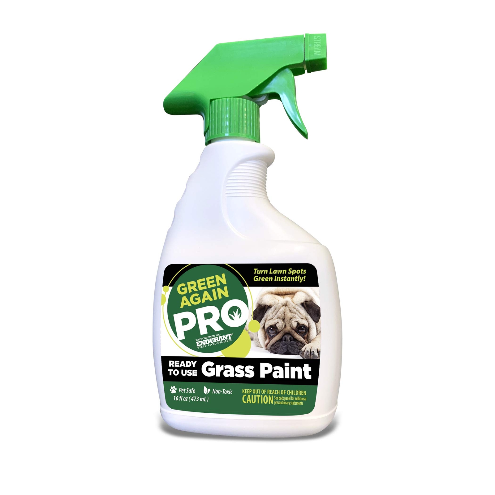 Pre-Mixed Grass and Turf Paint – All Natural Pet-Friendly Lawn Colorant Turns…